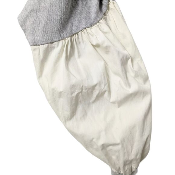 KINLY Mixed Media Balloon Sleeve Sweatshirt S - Picture 3 of 8